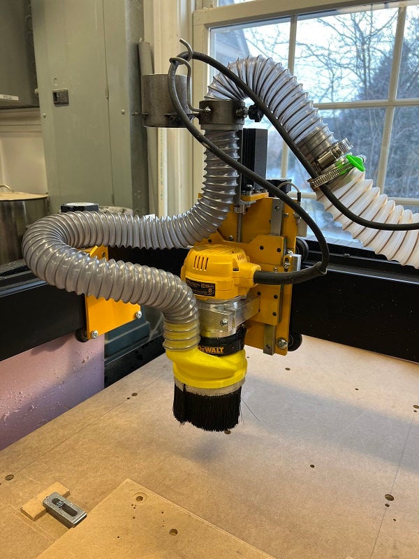 Adjustable CNC/Shapeoko/Dust Boot/Shoe for Dewalt DWP611 Routers