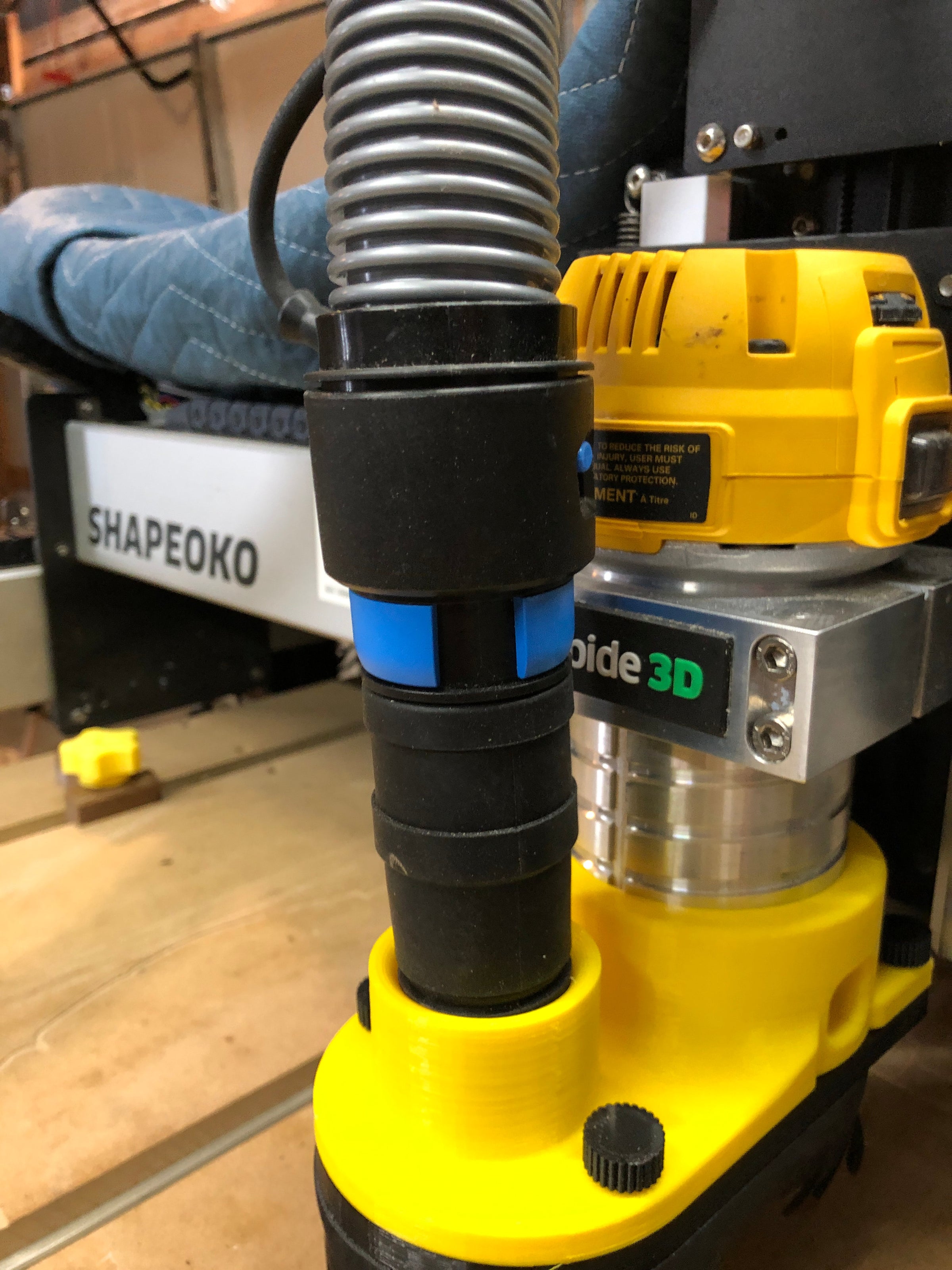 CNC Dust Boot Shoe 65mm or 69mm Routers | Michael's Wood Designs